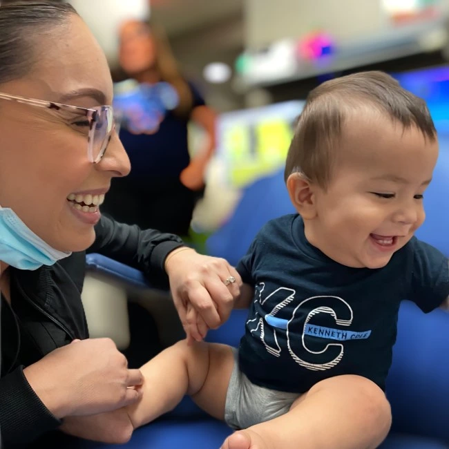 Child in Dental Chair